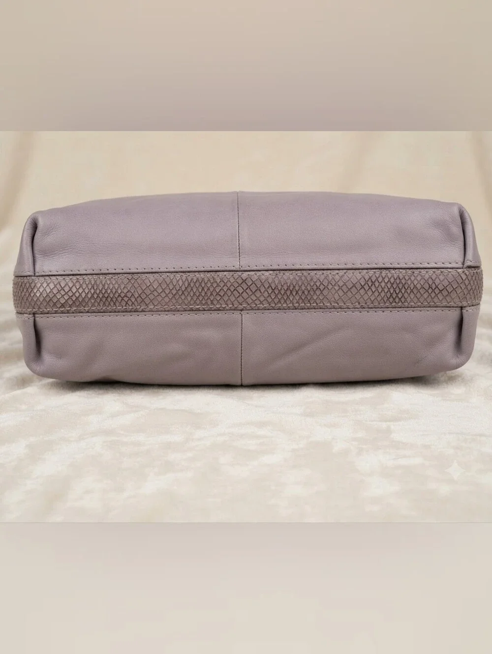 Title:🚨 RARE Pastel Lilac Coach Penelope Trimmed Hobo Bag w/ Snake Accent 🚨
